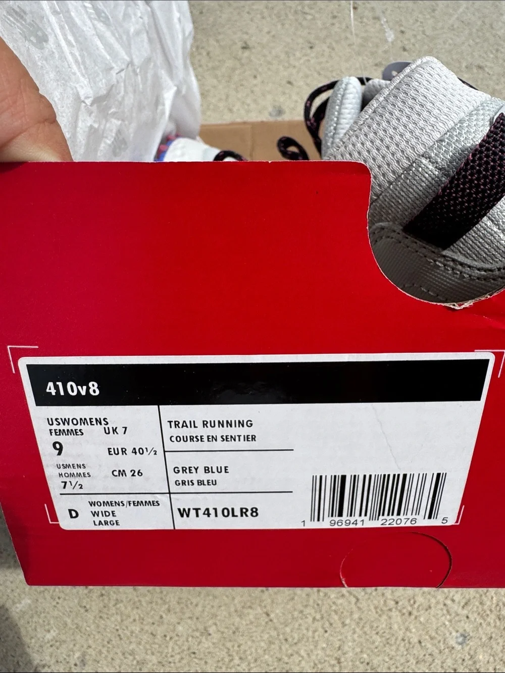 New Balance women’s trail
